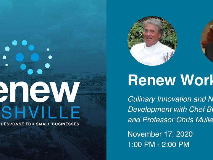 Culinary Innovation and New Product Development w/ Chef Brian Halloran and Professor Chris Muller